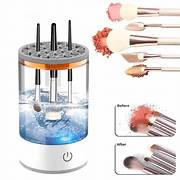✨ Limpiador y Secador Automático de Brochas de Maquillaje ✨